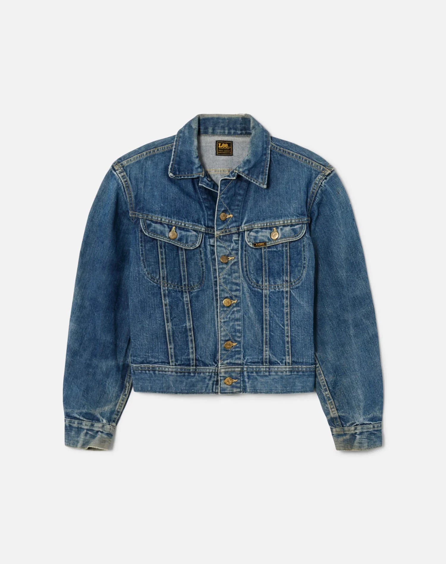 Dust Bowl - Lee Rider Denim Jacket, Hand Distressed