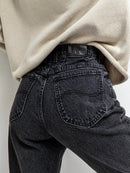 Desert Worn - Lee Rider Denim Jeans, Hand Distressed