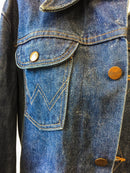 Dust Bowl - Wrangler Denim Jacket, Hand Distressed